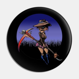 Evil Scarecrow Pin