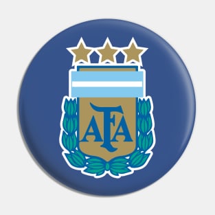 Argentina Campeon Qatar 2022, AFA world cup champion, tercera estrella Pin