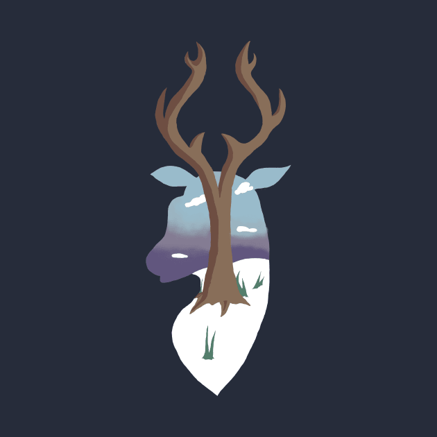 Winter is Deer by CheshireArt