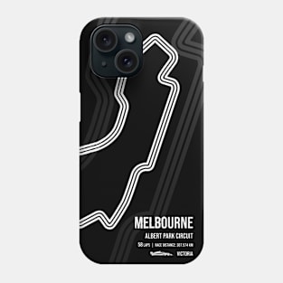 Melbourne Race Track (B&W) Phone Case