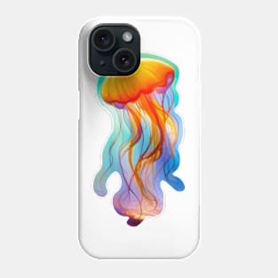 Colorful Jellyfish Phone Case