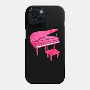 Pink Piano Phone Case