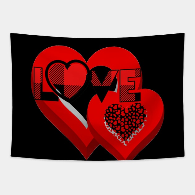 Love Love Tapestry by ShubShank