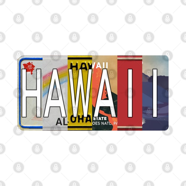 Hawaii License Plates by stermitkermit