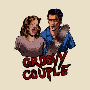 Ash and Linda Evil dead T-Shirt