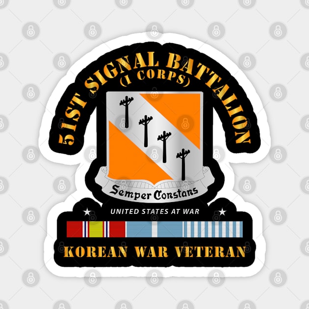 51st Signal Battalion - Korean War Veteran Magnet by twix123844