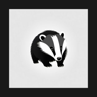 Minimalistic Badger T-Shirt