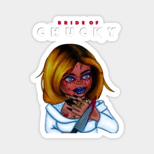 Tiffany Valentine Bride of Chucky Magnet