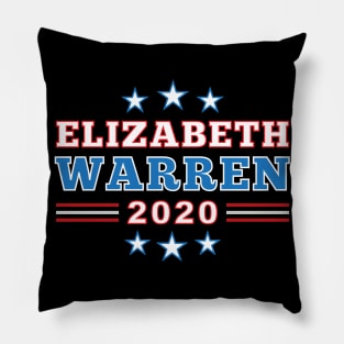 Democrat Elizabeth Warren for President 2020 Campaign Pillow