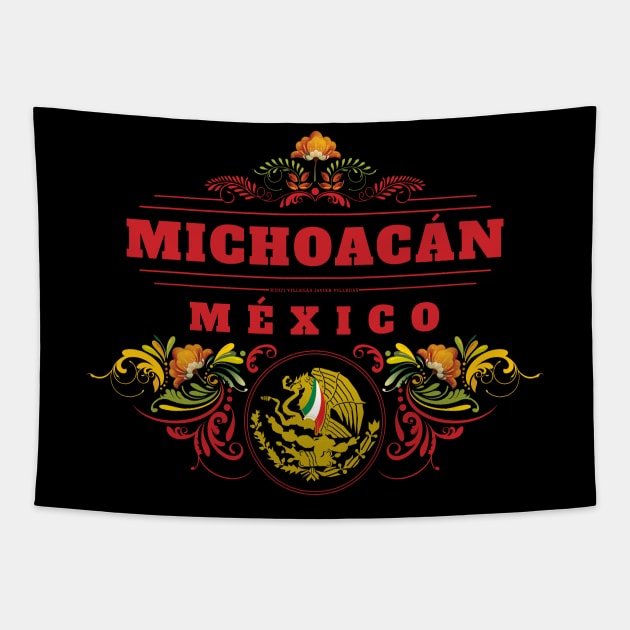 Michoacán, México Tapestry by vjvgraphiks