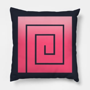 Room Tunnel Shape Gradation Pillow