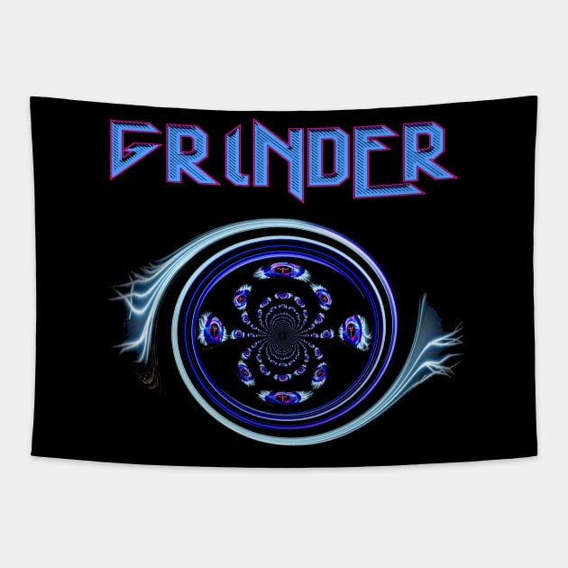 Grinder Electric Design Tapestry by gard0399