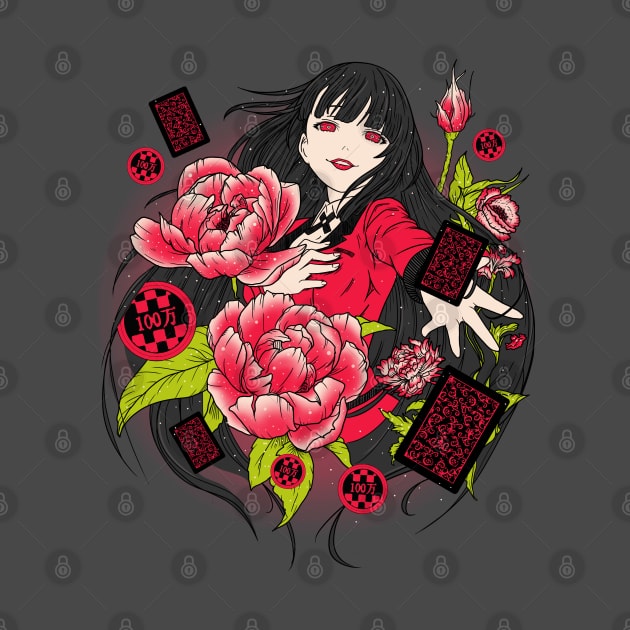 Yumeko's Blossom by RhunaArt