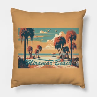 Miramar Beach, Florida Pillow