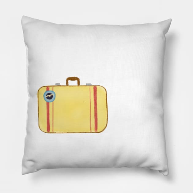 Suitcase Pillow by melissamiddle