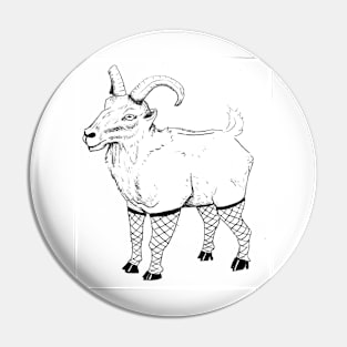 Quirky Goat Pin