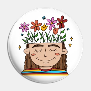 Flower Girl Pin