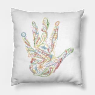 Anastasia hand Pillow