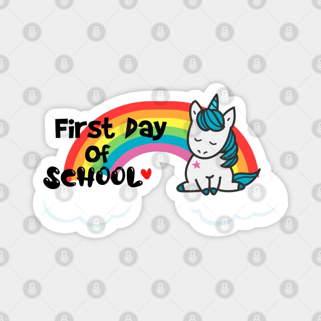 FIRST DAY OF SCHOOL Magnet by Success shopping