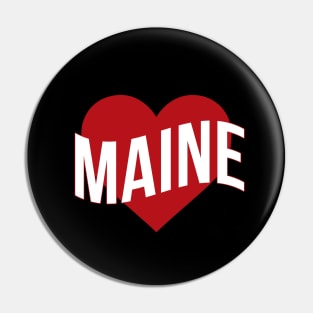 Maine Love Pin