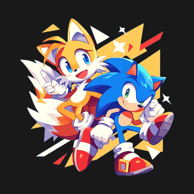 sonic and tails by StevenBag