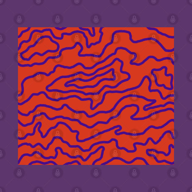 Drip Pattern - Vampire Red by SpillProofLiquid