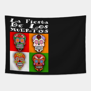 La Fiesta de los Muertos Tapestry