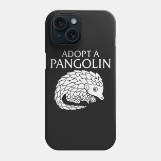 Adopt a Pangolin Phone Case