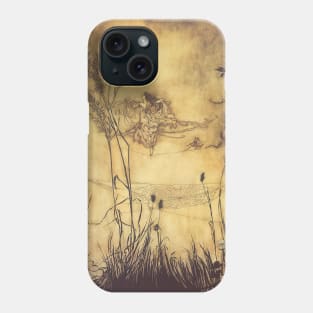 Vintage Fairy's Tightrope by Arthur Rackham Phone Case