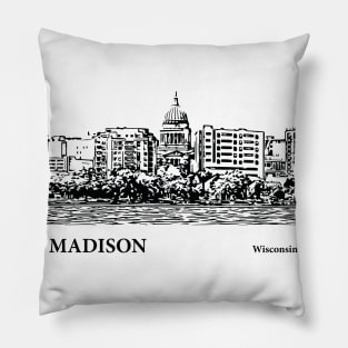 Madison - Wisconsin Pillow