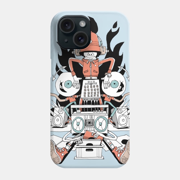 Old School Hip Hop Phone Case by Kicksaus