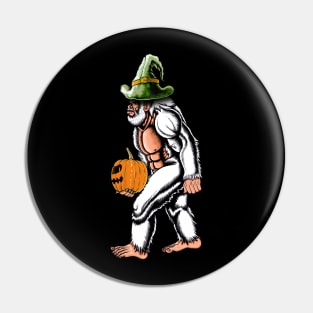 Yeti halloween Pin