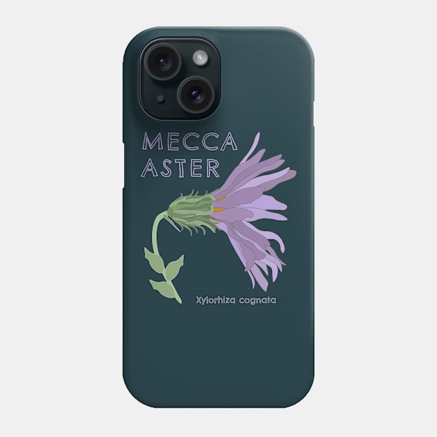 Orocopia Mountains Wilderness- Mecca Aster Phone Case by Spatium Natura