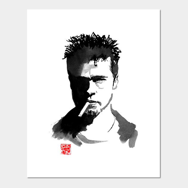 Brad Pitt Brad Pitt Affiche Et Impression D Art Teepublic Fr