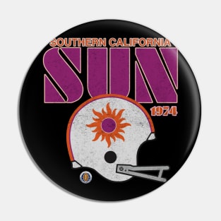Southern California Sun Helmet Pin