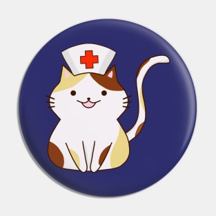 Cat Nurse Pin