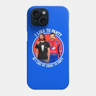 I Like To Picture Jesus In a Tuxedo T-Shirt Phone Case