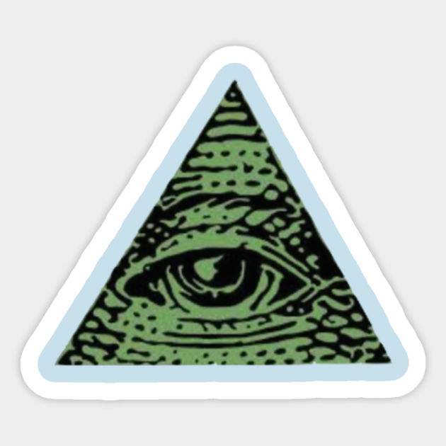 Illuminati Logo Illuminati Sticker Teepublic 1 illuminated logo templates illuminated 1. illuminati logo