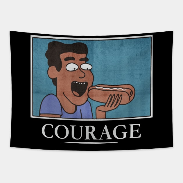 Courage Tapestry by shwinnnnn