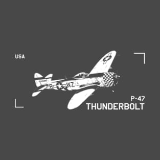 P-47 Thunderbolt Aircraft T-Shirt