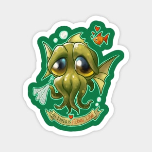 Lonely Cthulhu Magnet