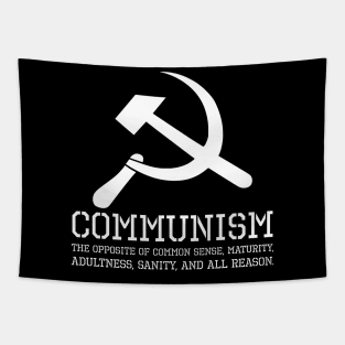 Political Anti-Communist SJW Funny Patriotic Conservative Tapestry