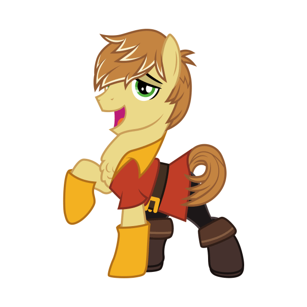 Feather Bangs as Gaston by CloudyGlow