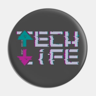 high tech low life Pin