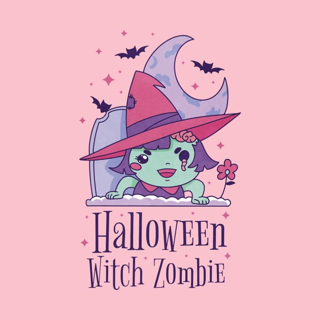 Cute zombie witch child by Picasso_design1995