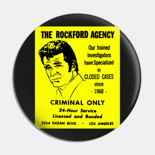 The Rockford Agency Pin