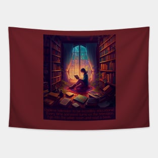 Read a Book Tapestry