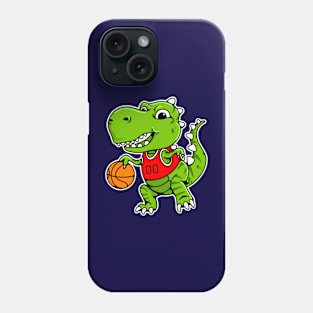 Basketball T Rex Phone Case