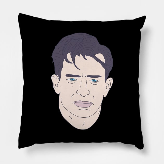 Jack Kerouac - Poet Pioneer - Beat Generation Pillow by DeWinnes