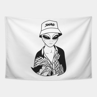 ALIEN SWAG Tapestry